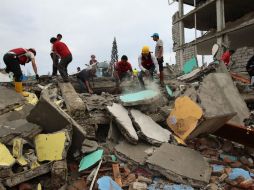 El sismo ha dejado más de 230 personas fallecidas. EFE / J. Jácome