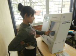 El Instituto Electoral y de Participación Ciudadana del Estado facilitó 23 urnas electrónicas durante tres días de votaciones. EL INFORMADOR / F. Atilano