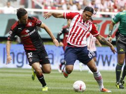 González cree que él y sus compañeros hicieron un 'gran esfuerzo' por ganar. EFE / U. Ruiz