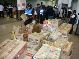 La funcionaria afirma que prefieren cosas útiles que puedan testificarse en fotografías en lugar de aportaciones económicas. EFE / F. Constante