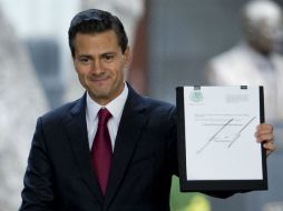 El Presidente aclaró que esta nueva postura no significa abandonar el combate al crimen organizado ni legalizar o alentar el consumo. AP /  E. Verdugo