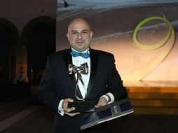 Empresario del año. León Reffreger, ganador de la novena edición del premio entregado por el gobernador del Estado. EL INFORMADOR / R. Tamayo