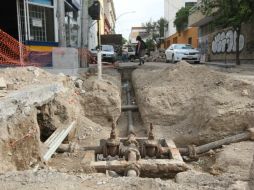 En la zona se restituyeron los ductos de agua potable. EL INFORMADOR / R. Tamayo