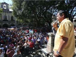 La Sección 22 reclamó un amparo para lograr la libertad de Sibaja Mendoza, al argumentar de ser un proceso indebido. SUN / ARCHIVO