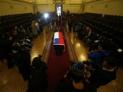 Una parte mínima de los restos óseos siguen siendo examinados por expertos de Dinamarca y Canadá. EFE / E. González