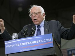 La victoria de Sanders en Rhode Island sirve para afianzar su buen papel en la región de Nueva Inglaterra. AP / J. Minchillo
