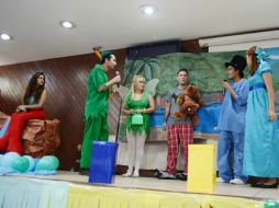 La obra ''Peter Pan'' brindó un mensaje en pro del bienestar y la salud de los pacientes y sus familias. TWITTER / @HospitalCivil