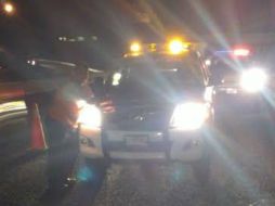 El incidente fue reportado antes de las 22:00 horas a la altura de Tonalá. ESPECIAL /