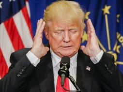 El lento inicio de Trump marca un contraste con las campañas republicanas previas y con la de Clinton. EFE / T. Maury