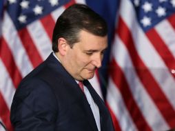 Ted Cruz había sumado 565 delegados, por mil 47 de Donald Trump. AFP / J. Raedle