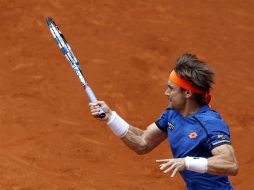 Ferrer participó en el torneo a pesar de que la temporada ha estado marcada por sus problemas físicos. EFE / J.J. Guillén