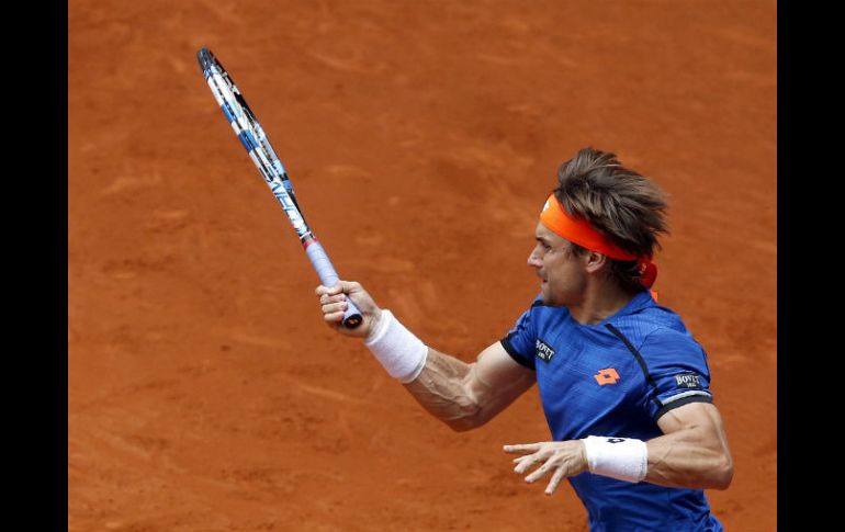 Ferrer participó en el torneo a pesar de que la temporada ha estado marcada por sus problemas físicos. EFE / J.J. Guillén