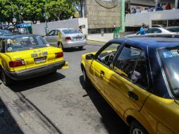 La propuesta de la asociación es directamente dirigida a los taxis amarillos. EL INFORMADOR / ARCHIVO