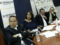 Alcaldes acudieron a esta casa editorial para analizar temas de la metrópoli. EL INFORMADOR / E. Barrera