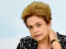 Senado definirá si se instaura el juicio político, que en principio separaría a Rousseff del poder por 180 días. AFP / Evaristo Sa.