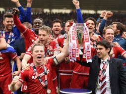 Al club del norte de Inglaterra le bastaba con no perder en la última fecha de la temporada. AP / R. Browne