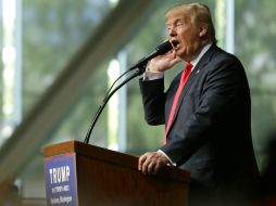 Trump señala que sería mejor si el partido se uniera, pero no es necesario que sea así. AP / T. Warren