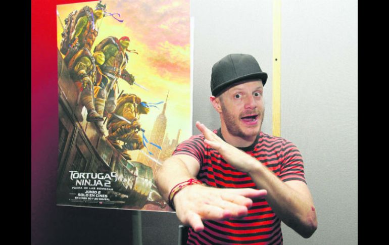 Facundo ha demostrado en cintas animadas que nació para hacer doblaje, como en 'Mortadelo y Filemón' y ahora en 'Krang'. SUN /