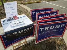 Las primarias republicanas ya carecen de importancia,  pues Trump se convirtió en el virtual candidato del partido la semana pasada. AFP / ARCHIVO