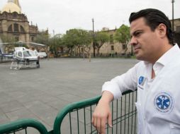 El Gobernador del Estado agrega que con esta entrega el SAMU de Jalisco será uno de los más equipados en el país. ESPECIAL / FLICKR / Aristóteles Sandoval