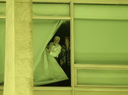 Pertenencias personales de Rousseff fueron llevados hacia el Palacio de la Alvorada. EFE / F. Bizerra