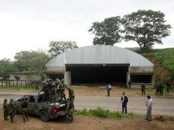Los soldados permanecían en reclusión en la Prisión Militar Número 1-A en la Ciudad de México. AFP /