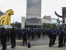 Entre sus exigencias, los maestros demandan la abrogación de la reforma educativa del Gobierno federal. SUN / C. Rogel