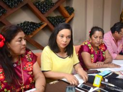 ''Miembros del CEN del PRD harán base en Juchitán hasta terminada la elección'', sentencia Beatriz Mojica Morga. TWITTER / @Beatriz_Mojica