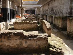 Este hallazgo ha ayudado a los arqueólogos a corroborar que la zona estaba destinada a uso exclusivo militar. EFE / P. Mentuccia