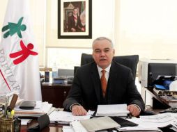 Gabriel O'Shea Cuevas, comisionado de Protección Social de Salud, destaca que en breve se firmará el acuerdo de coordinación. SUN / ARCHIVO