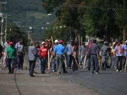 Acusan al alcalde de vínculos con grupos delictivos, por lo que no se irán sin su renuncia. SUN / A. Solís