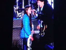 En 2010 McCartney había visitado Argentina , pero en esa ocasión, la pequeña no pudo asistir por problemas en el tímpano. YOUTUBE / facu1983p