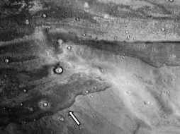 Una de las costas marcianas, presuntamente inundadas por aguas oceánicas. AFP /