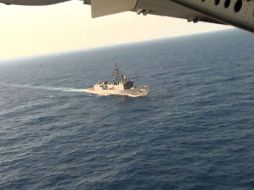 Unidades de mar y aire buscaron los restos del vuelo MS804 de EgyptAir. AFP / Ministerio de Defensa Egipcio