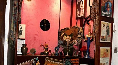 Aparte de los platillos tradicionales, en el sitio se creó una atmósfera retro, con una gran colección de objetos de otras épocas. NTX / F. García