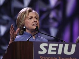 Según una encuesta, Clinton ganaría las primarias en California. AFP / B. Pugliano