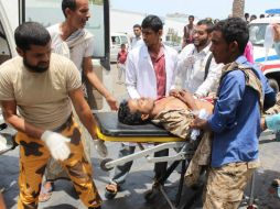 Los afectados fueron trasladados a diversos hospitales para brindarles la atención necesaria. AFP / S. Al-Obeidi