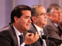 Frank Pearl conoce bien al Ejército de Liberación Nacional (ELN), pues mantuvo durante dos años diálogos exploratorios con ese grupo. EFE / M. Dueñas Castañeda