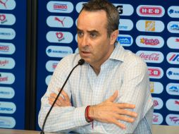 El presidente de Rayados, Luis Miguel Salvador, explicó que recibieron todo tipo de negativas para que el jugador se quedara. MEXSPORT / J. Martínez