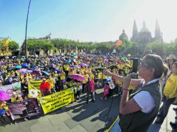 Leticia Zepeda Ramírez, del Sindicato de Servidores Públicos de Tamazula. EL INFORMADOR / A. Camacho