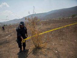 Los cuerpos fueron encontrados la semana pasada en una brecha poco transitada entre Coacoyula y Apipilulco. AFP / ARCHIVO
