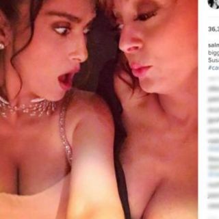 Salma Hayek publica divertida foto con Susan Sarandon