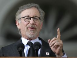 Spielberg aconseja a los jóvenes a cuestionar las voces de autoridad y a aprender del pasado. AP / S. Senne