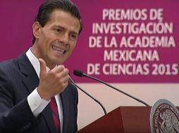 El Mandatario afirma que el FMI está reconociendo que la economía de México está creciendo. YOUTUBE / Gobierno de la República
