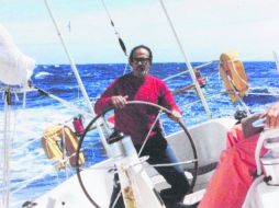 Leyenda. El capitán Ramón Carlín al timón de su nave. EL INFORMADOR / P. Fernández Somellera