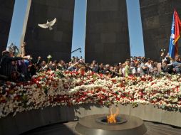 La resolución alemana considera los eventos conmemorados cada año en Ereván como 'genocidio', término rechazado por Turquía. AP / ARCHIVO