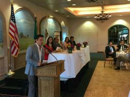 Aristóteles logró la ampliación de un programa de emprendedores de Chicago y Jalisco. TWITTER / @AristotelesSD