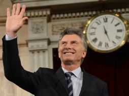 Mauricio Macri fue internado el viernes debido a una arritmia que no le impidió continuar con la agenda prevista hasta la noche. NTX / ARCHIVO