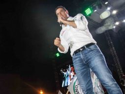 Alejandro Murat Hinojosa, candidato del PRI-PVEM-Panal, resulta el virtual ganador de la elección a gobernador. SUN / G. Espínosa