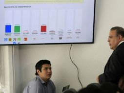 De acuerdo con datos del PREP, el Partido Acción Nacional obtuvo la ventaja en siete de las 12 gubernaturas en disputa. NTX / J. Lira